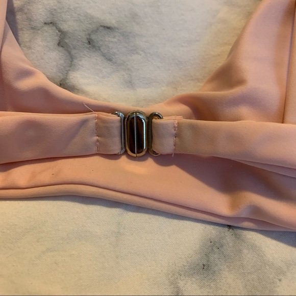 Pink and Tropical  Leaf Bikini Set - Picture 4 of 6